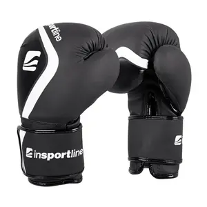 Boxerské rukavice inSPORTline Shormag černá 8oz