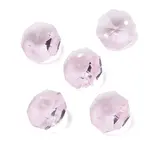 Transparent Glass Connector Charms