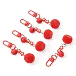5Pcs Opaque Resin Fruit & Star Pendant Decorations