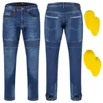 Pánské moto jeansy W-TEC Remon modrá 40/32