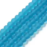 Transparent Glass Beads Strands