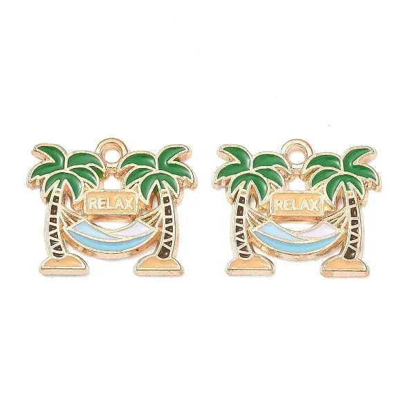 Alloy Enamel Pendants