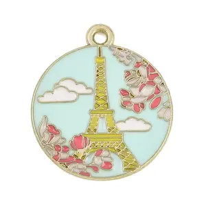 Alloy Enamel Pendants