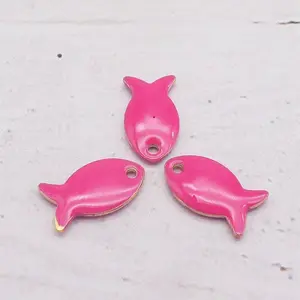 Brass Enamel Charms