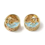 Alloy Enamel European Beads