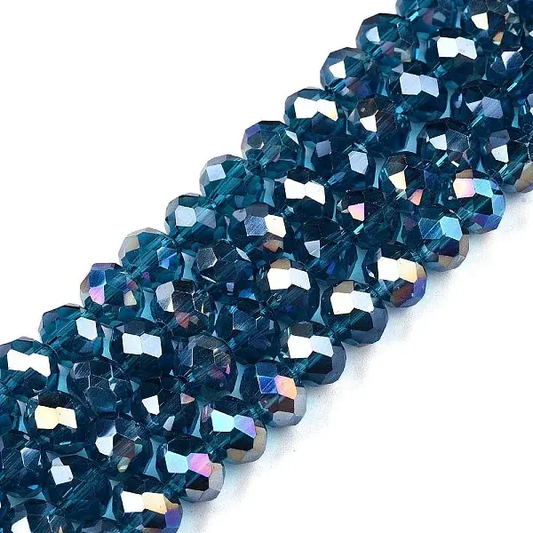 Electroplate Glass Beads Strands
