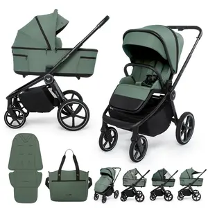 MUUVO Kočárek kombinovaný 2v1 Fold Pine Green