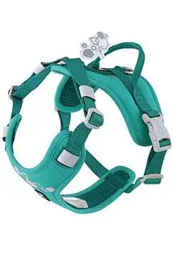 Postroj Hurtta Weekend Warrior II Eco Paví zeleň 55-70 cm