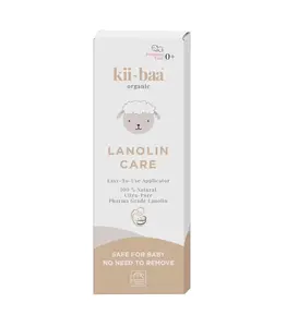 kii-baa organic Lanolin Care Lanolinová mast 100% 30 g