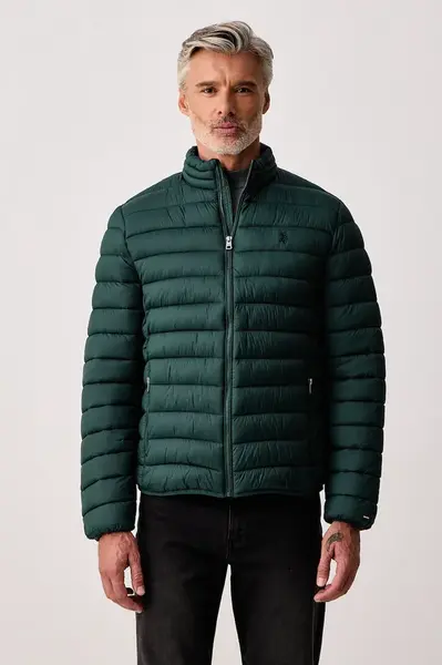 U.S. Polo Assn.  bunda pánská LIGHTWEIGHT BOUND QUILTED