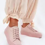 BIG STAR SHOES Dámské Tenisky Na Platformě Z Eko Kůže Big Star