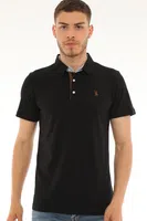 T8582 DEWBERRY MEN'S T-SHIRT-BLACK