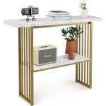 COSTWAY KONZOLOVÝ STOLEK 93 cm bílý
