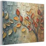 MuchoWow AKUSTICKÝ obraz Strom - abstraktní - příroda - umění 100x70 cm