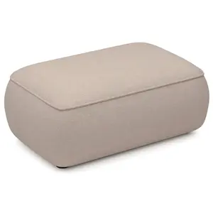 Selsey TABURET Ovo, béžová, 100 cm, ženilková látka