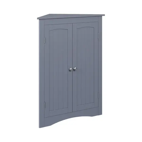 Vicco STŘEDNÍ SKŘÍŇKA Bianco Šedá 56 x 80 cm se 2 dveřmi