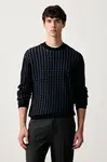 Armani Exchange  svetr pánský s vlnou