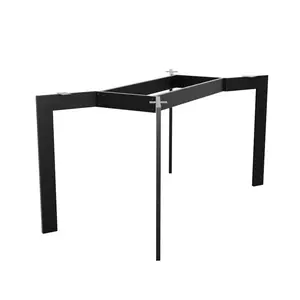 Metalo Pro KOVOVÉ NOHY KE STOLU Barax Double černá 180/70/72 cm