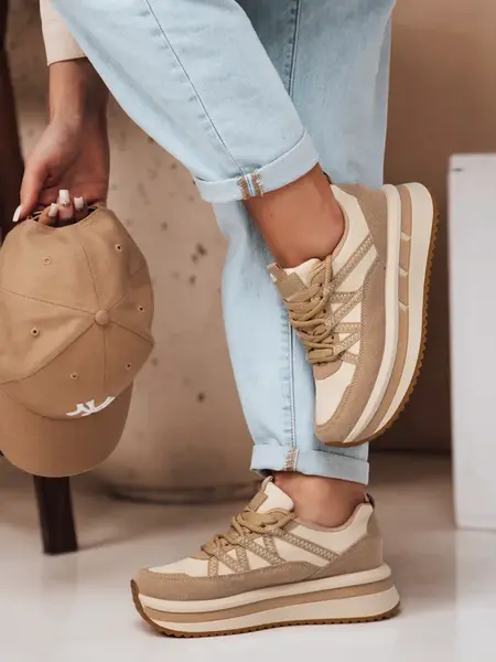 Dámské sneakersy ZENSHO khaki