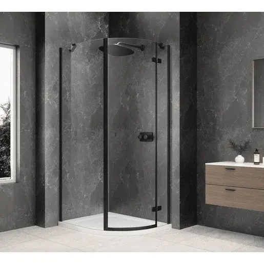 Polysan Globe sprchový kút štvrťkruh 90x80 cm GB2890RB