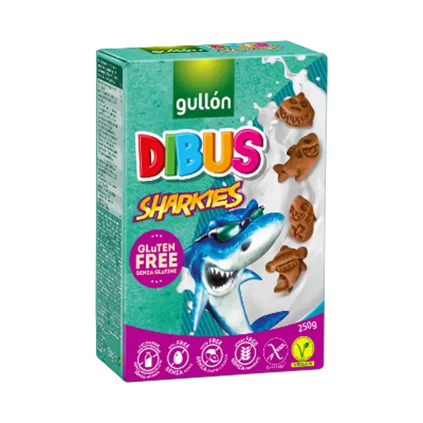 GULLÓN Sharkies sušenky bez lepku 250 g