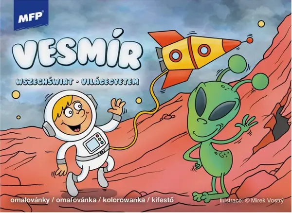 Omalovánky MFP Vesmír