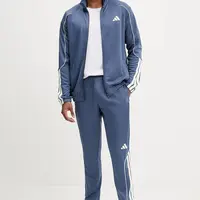 Tepláková souprava adidas Stadium pánská, modrá barva, JX5529