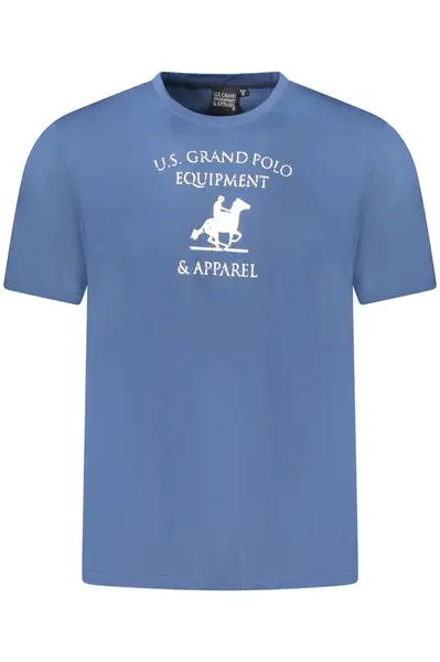 Modré pánské triko US Grand Polo