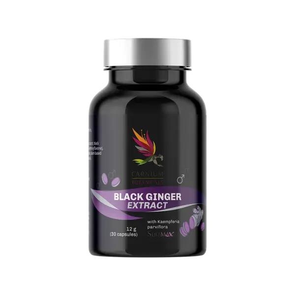 CARNIUM BOTANICALS Black Ginger Extract 30 kapslí