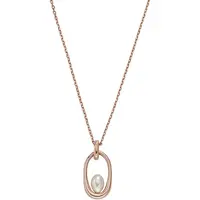 Skagen Nadčasový bronzový náhrdelník s perlou Agnethe SKJ1749791