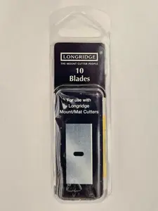 Náhradní nože pro paspartovací sety Longridge, 10 ks
