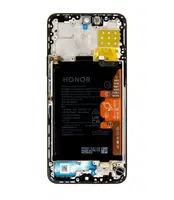 LCD + dotyk + přední kryt pro Honor X8a, black (Service Pack)