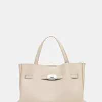 Kabelka Dkny béžová barva, R52DAK43