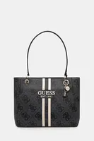 Kabelka Guess NOELLE šedá barva, HWOS96 72250