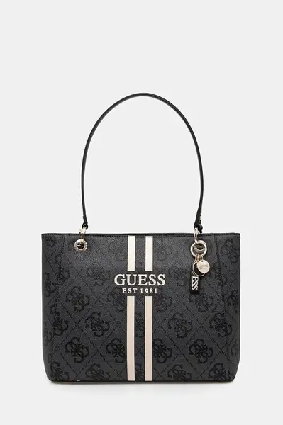 Kabelka Guess NOELLE šedá barva, HWOS96 72250