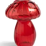 Dekorativní váza &k amsterdam mushroom red 12,5 cm