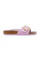 Pantofle Birkenstock Madrid Big Buckle dámské, fialová barva, 1030366