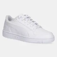 Dětské sneakers boty Puma Puma Reb-L Jr bílá barva, 398993