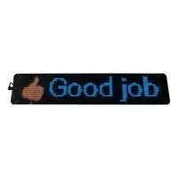 LED matrix panel "Devil eyes" 12 x 60cm
