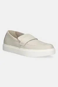 Kožené mokasíny Calvin Klein MOCCASIN LTH UNLINED