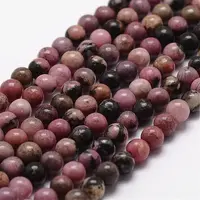 Natural Rhodonite Beads Strands