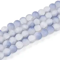 Crackle Glass Beads Strands