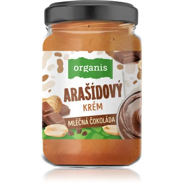 Organis Arašidový krém Mliečna čokoláda orechová nátierka 920 g