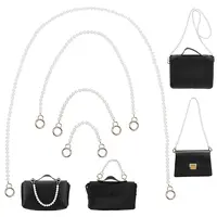 4Pcs 4 Style ABS Pearl Beaded Bag Strap
