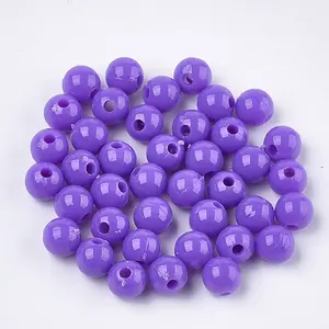Opaque Plastic Beads