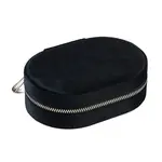 Italian Velvet Double Layers Jewelry Set Storage Zipper Boxes