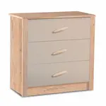 Dětská zásuvková komoda boom - dub colorado/šedá