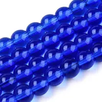Transparent Glass Beads Strands
