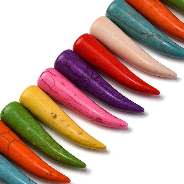 Synthetic Turquoise Beads Strands