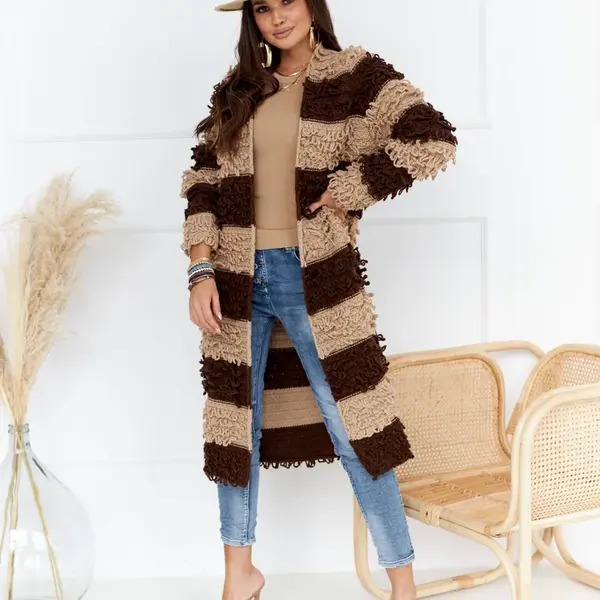 Brown cardigan By o la la cxp1050. R00
